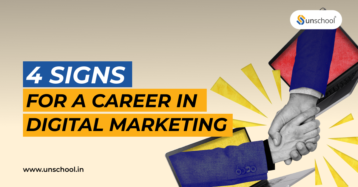 Major Signs for a Career in Digital Marketing