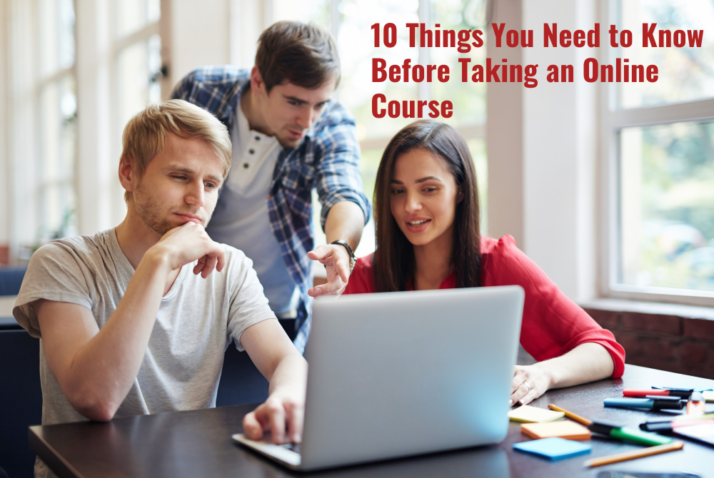 Follow some tips for choosing the right online course