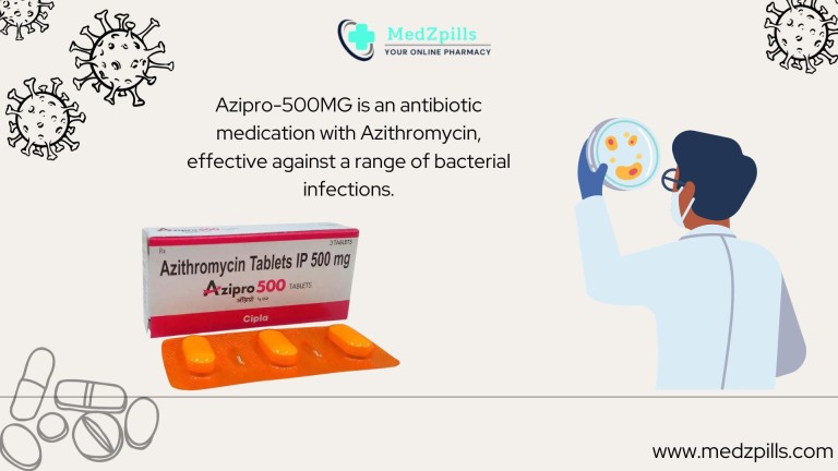 Combat Infections with Azipro 500 MG: Trusted Antibiotic