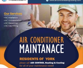 Residents of York, please call Air Control Heating & Cooling for all of your maintenance needs!