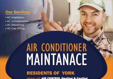 Residents of York, please call Air Control Heating & Cooling for all of your maintenance needs!