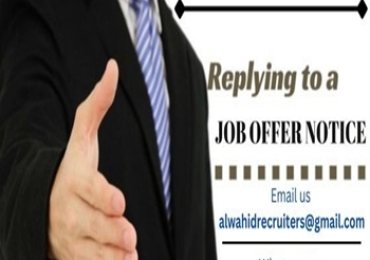 EMPLOYMENT ANNOUNCEMENT IN UNITED KINGDOM