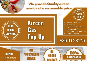 Aircon gas top-up