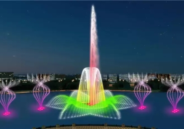 Spectacular Water Laser Show by Himalaya Music Fountain (HMF) Company
