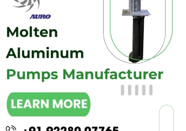 Molten Aluminum Pumps Manufacturer | Auro Pumps