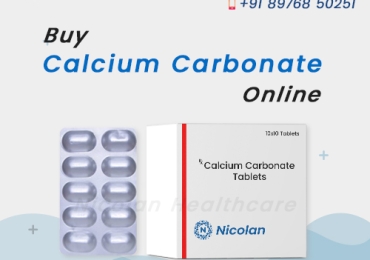 Calcium Carbonate | Purchase Calcium Carbonate From Nicolan Healthcare Pvt Ltd in Export Quality
