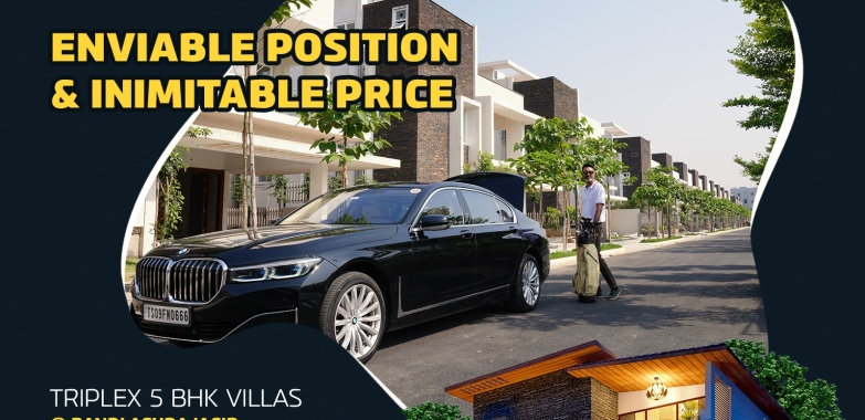 Gated Community villas for sale in Bandlaguda Jagir Hyderabad – SMR Holdings