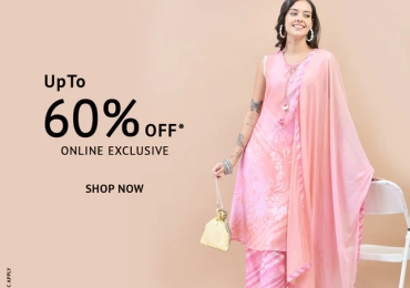 Celebrate Your Style, Upto 60% OFF Online Exclusive