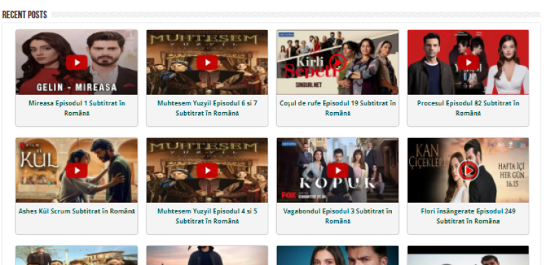 Watch online new and latest Romania dramas