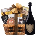 Buy Online Dom Perignon Champagne Gift Baskets