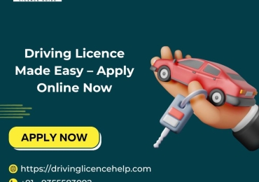 Driving Licence Made Easy – Apply Online Now