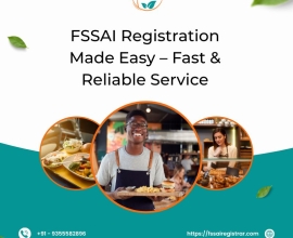 FSSAI Registration Made Easy – Fast & Reliable Service