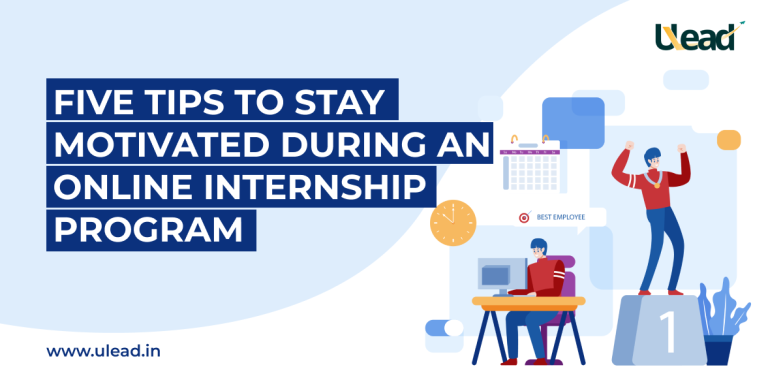 Tips to stay motivated during an online internship program