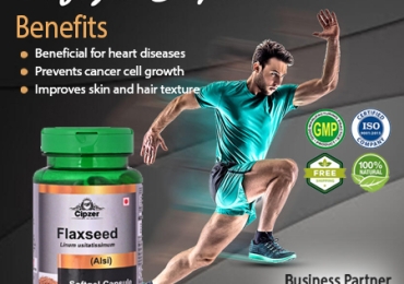 Flaxseed Softgel Capsule contains omega-3 acids which improve the function of the heart