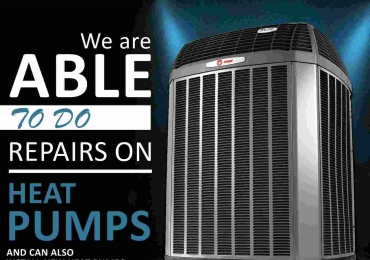 We are able to do repairs on heat pumps and can also install new heat pumps