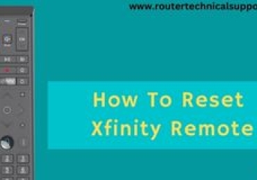Reset Xfinity Remote