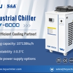 Industrial Chiller CW-6000 with 3100W Cooling Capacity