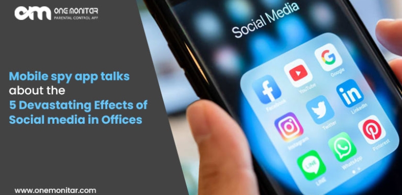 Mobile spy app talks about the 5 Devastating Effects of Social media