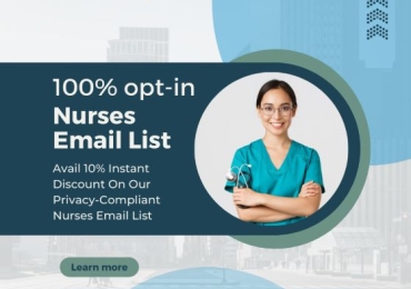 Close lucrative deals with AverickMedia’s customizable Nurses Email List