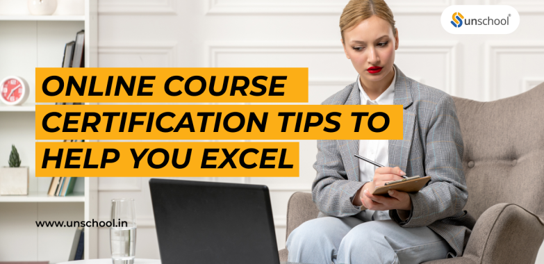 Online Course Certification to Help You in Excel