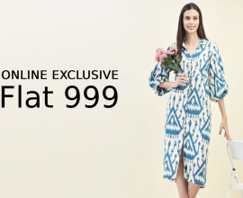 Online Exclusive Flat 999: Ethnic Sets, Tops, Tunics & More – Shop Now!