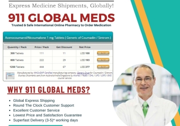 Secure Your Health: Order COUMADIN, SINTROM, Acenocoumarol, and Nicoumalone Tablets Online