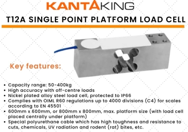 T12A Single Point Platform Load Cell | T12A Load Cell – Kanta King
