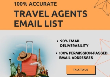 Get the most trusted Travel Agents Email List from AverickMedia
