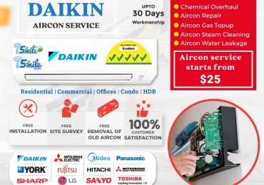 Daikin Aircon Service with us – Airconpros