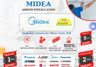Midea Aircon Installation