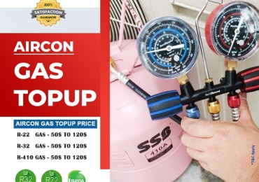 Best Aircon gas top-up Singapore