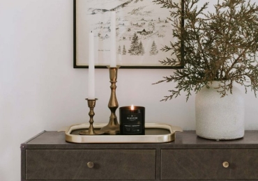 Wood Console Table – Gulmohar Lane