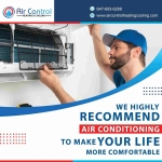 We highly recommend air conditioning to make your life more comfortable