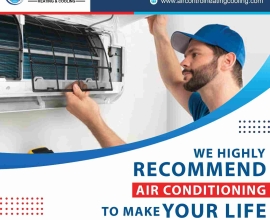 We highly recommend air conditioning to make your life more comfortable