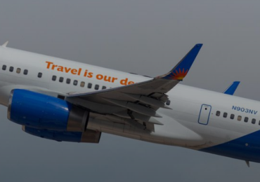 Fly with allegiant air to las vegas