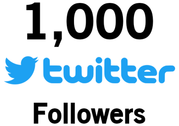 Buy 1000 Twitter Followers Online