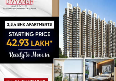 Ultra Luxurious 2bhk homes in Divyansh Onyx NH 24 Ghaziabad