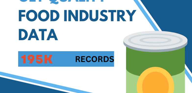 Data Management is a key role in food and beverage industry