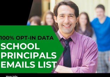 Buy 100% Opt-In Data School Principals Emails List IN US