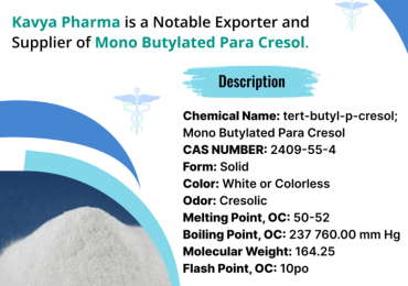 Mono Butylated Para Cresol Supplier/Exporter