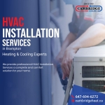 HVAC Installation Services in Brampton | Heating & Cooling Experts