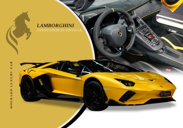 Lamborghini Aventador SV Roadstre ONYX-SX Edition – Ask for Price أطلب السعر
