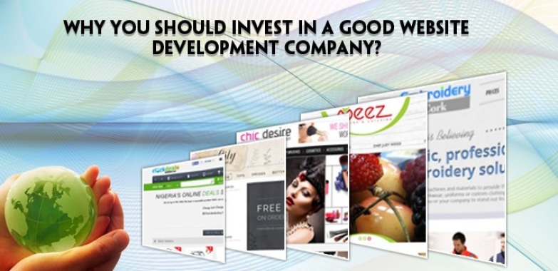 Why you should invest in a good website development company?